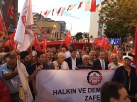 Esnafın 100 Bin Kişilik Demokrasi Nöbeti