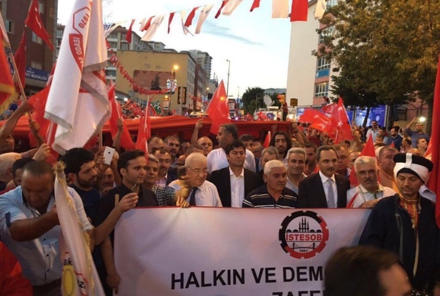 Esnafın 100 Bin Kişilik Demokrasi Nöbeti