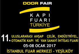 Yangına Dayanıklı Kapılar ‘Door Fair Turkey’de Sergilenecek