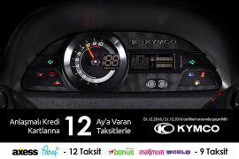 Kymco’lar Aralık boyunca kampanyalı