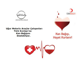UMA Çalışanlarından Türk Kızılayı'na Kan Bağışı