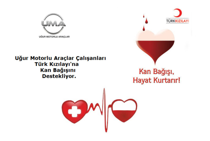 UMA Çalışanlarından Türk Kızılayı'na Kan Bağışı