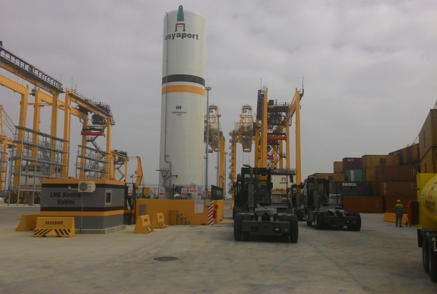 Türkiye’nin İlk LNG İstasyonu Asyaport’da 2’nci Yılını Doldurdu