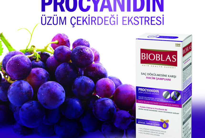 Dökülen saçların doğal dostu: Üzüm çekirdeği!