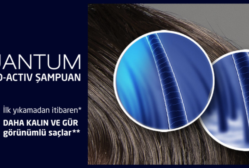 Bioxcin'den büyük inovasyon Quantum Bio-Activ Şampuan