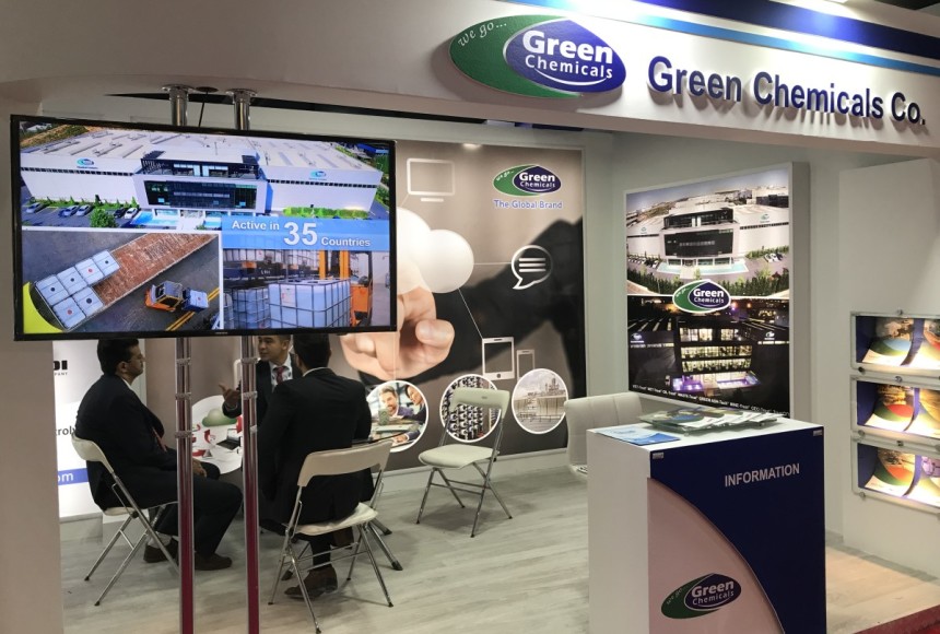 GREEN Chemicals, Tahran’da Su Şartlandırma Teknolojileri Fuarı’ındaydı