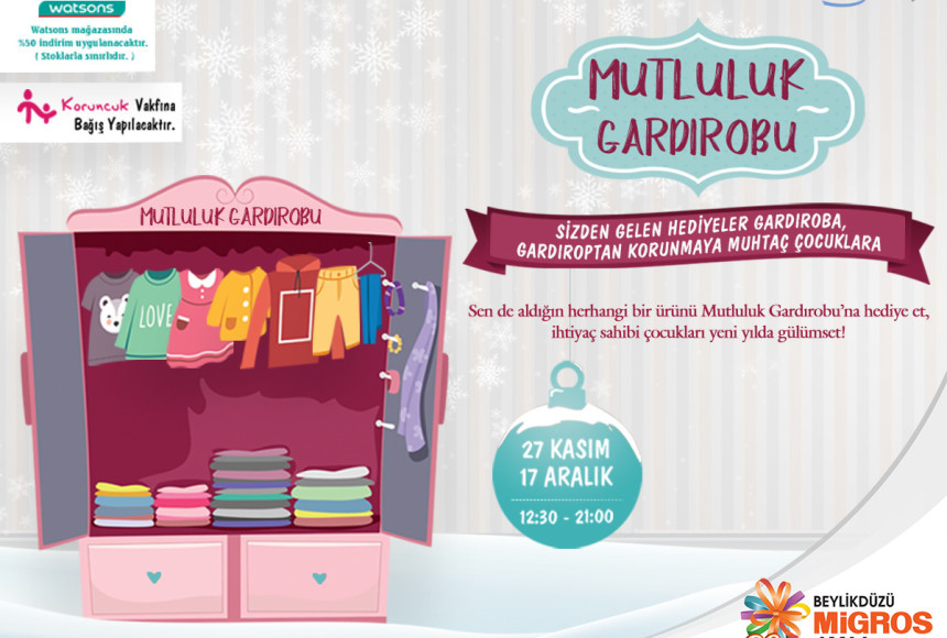 Bir dolap dolusu mutluluk