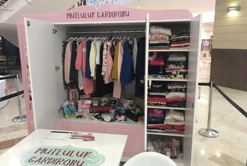 Gardırop doluyor mutluluklar artıyor