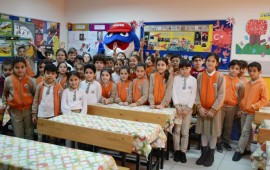 Sarıyer’de çocuklara balığı sevdiren proje