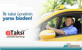 @Taksi'den yüzde 50 indirimli yolculuk kampanyası