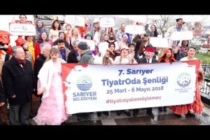 7. SARIYER TİYATRODA ŞENLİĞİ KORTEJ YÜRÜYÜŞÜ