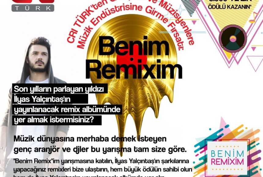 CRI TURK Yetenekli Aranjör ve DJleri Arıyor “İÇİNDEKİ YETENEĞİ GÖSTER”