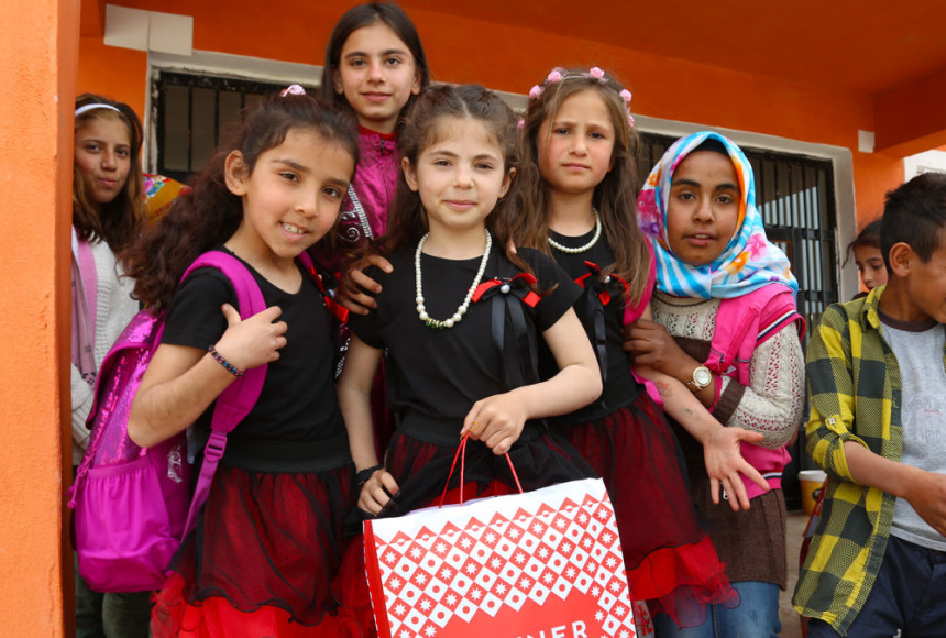 Şanlıurfa Yediyol İlkokulu Çocuklarının dilekleri gerçek oldu
