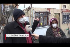 EVLERİ YANAN VATANDAŞLARA YARDIM ELİ
