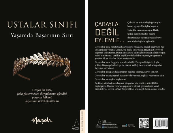 Nevşah Fidan Karamehmet’in Yeni Kitabı “Ustalar Sınıfı” raflarda yerini aldı!