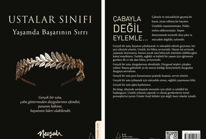 Nevşah Fidan Karamehmet’in Yeni Kitabı “Ustalar Sınıfı” raflarda yerini aldı!