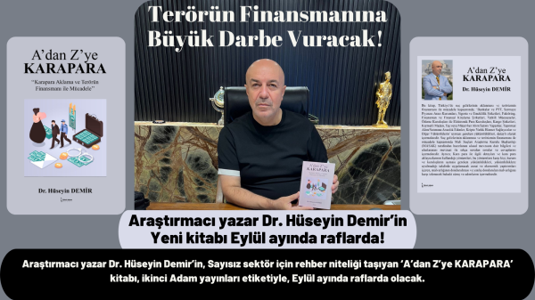 Araştırmacı yazar Dr. Hüseyin Demir’in Yeni kitabı Eylül ayında raflarda!
