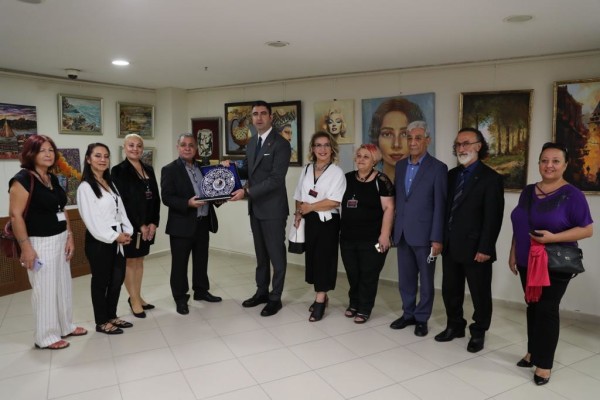 ‘Magic Colors 6 Sihirli Renkler’ Resim Sergisi’nin Açılışı Gerçekleştirildi