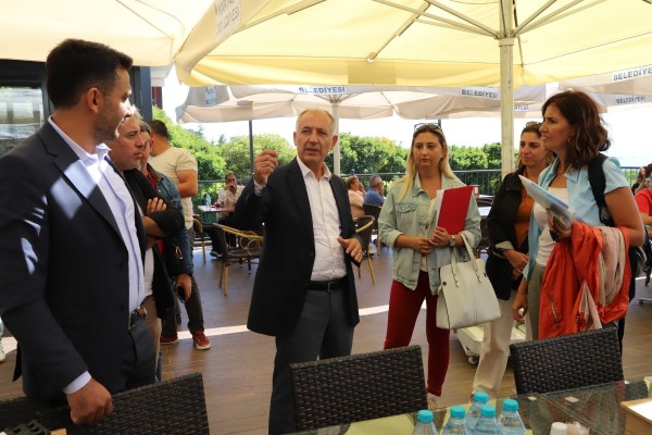 Geleceğin Peyzaj Mimarları Kartal’ın Yeni Alanları İnceledi