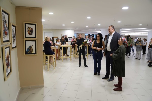 ‘Simurg’ İsimli Resim Sergisi Kartal Belediyesi’nde Açıldı