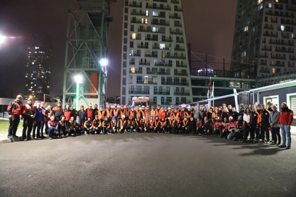 Kartal’da Afetlere Karşı Gece Tatbikatı Yapıldı
