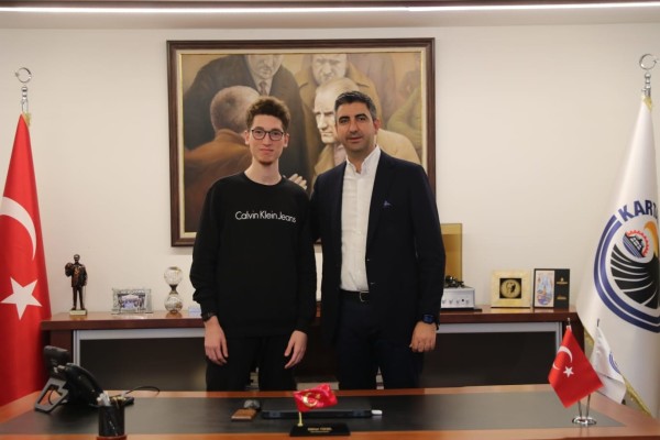 En Genç ‘Bulut Güvenliği Uzmanı’ndan Başkan Gökhan Yüksel’e Ziyaret