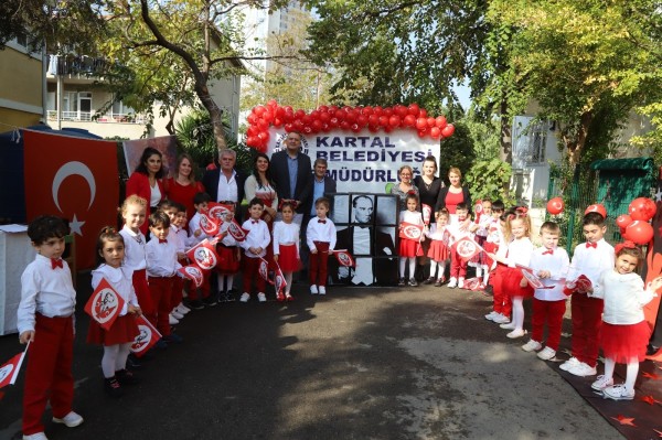 Kartal Belediyesi’nin Kreşlerinde 29 Ekim Coşkusu Yaşandı