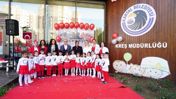 Kartal Belediyesi’nin Kreşlerinde 29 Ekim Coşkusu Yaşandı