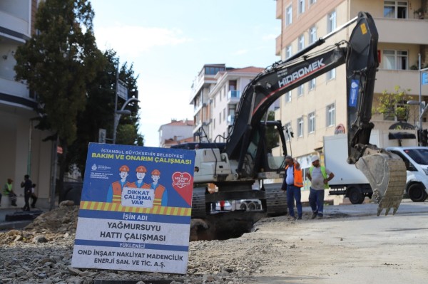 Kartal’da, Altyapı Çalışmaları Tüm Hızıyla Devam Ediyor