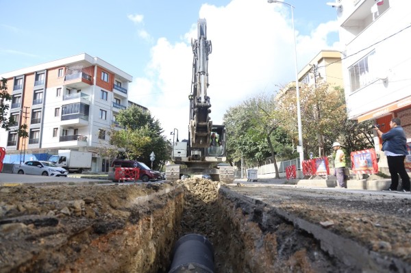 Kartal’da, Altyapı Çalışmaları Tüm Hızıyla Devam Ediyor
