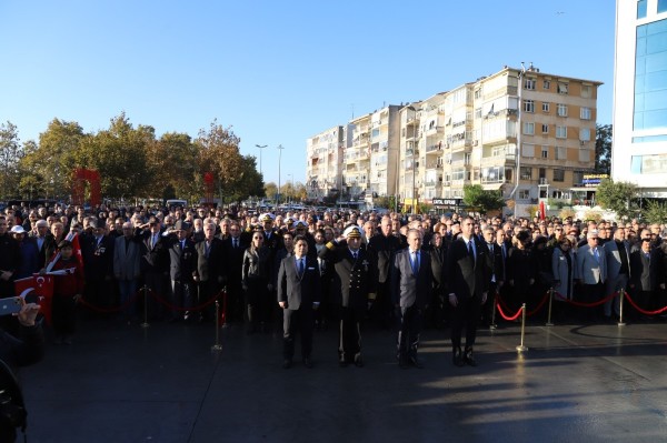 Ulu Önder Atatürk 10 Kasım’da Özlem Ve Minnetle Anıldı