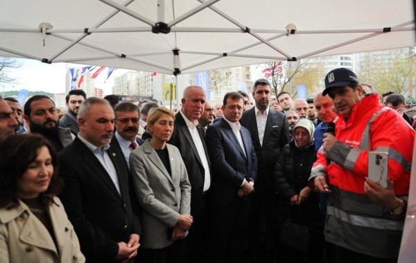 İBB Başkanı İmamoğlu ve Başkan Yüksel, Kartal’da Devam Eden Altyapı Çalışmalarını İnceledi