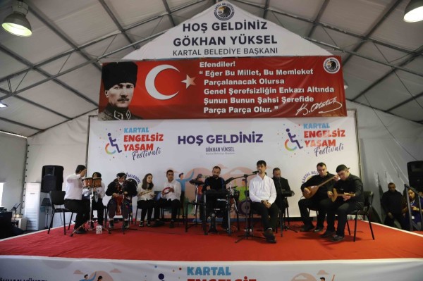 ‘Engelsiz Yaşam Festivali’ Kartal’da Coşku Dolu Anlara Sahne Oldu