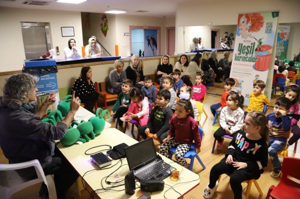 Yeşil Karıncalar Okulu Projesi Atalar Merkez Kreş’te Başladı