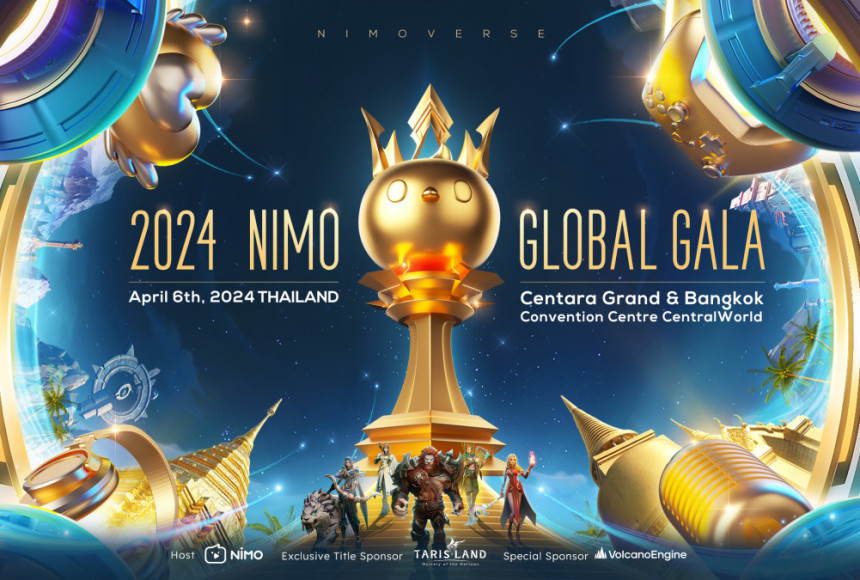 Nimo Global Gala, seçkin sunucuları ve ortak kuruluşları onurlandırmak üzere ilk kez Tayland'da düzenlenecektir