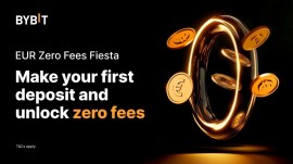 EUR Zero Fees Fiesta: Bybit'in Küresel Kampanyası Sıfır Depozito ve İşlem Ücreti Sunuyor