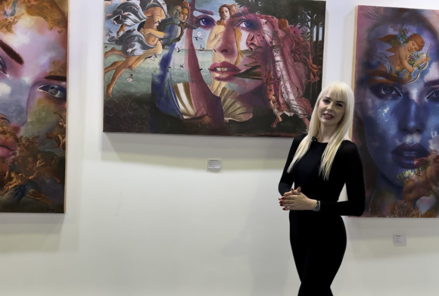 Simay Kışlaoğlu, World Art Dubai'de Kadın Gücünü Yansıttı