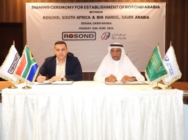 Rosond Güney Afrika ve Bin Harkil Suudi Arabistan, Rosond Arabistan'ın kuruluşunu duyurdu