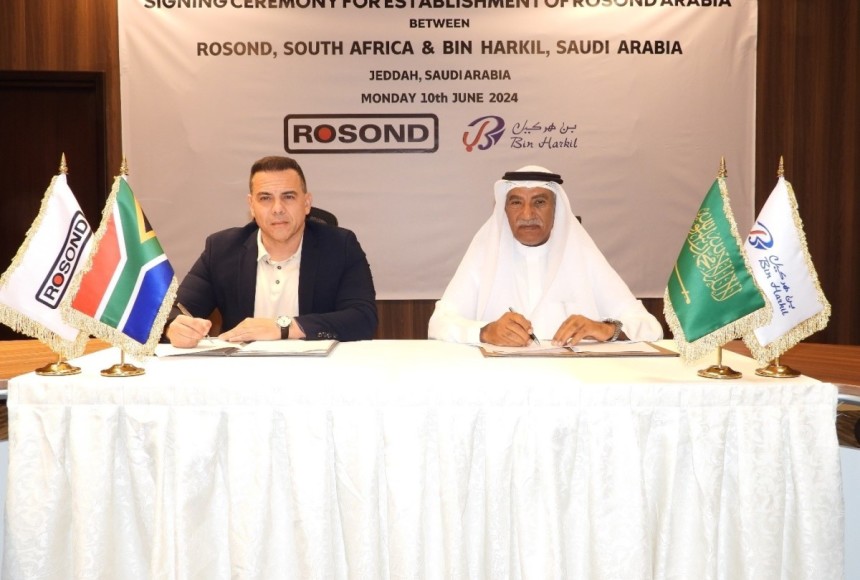 Rosond Güney Afrika ve Bin Harkil Suudi Arabistan, Rosond Arabistan'ın kuruluşunu duyurdu