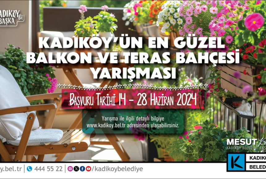 Kadıköy’de En Güzel Bahçeler Yarışacak