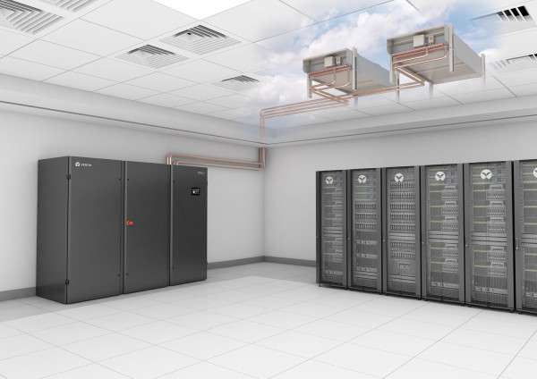 Liebert PDXPAM and AOC with racks